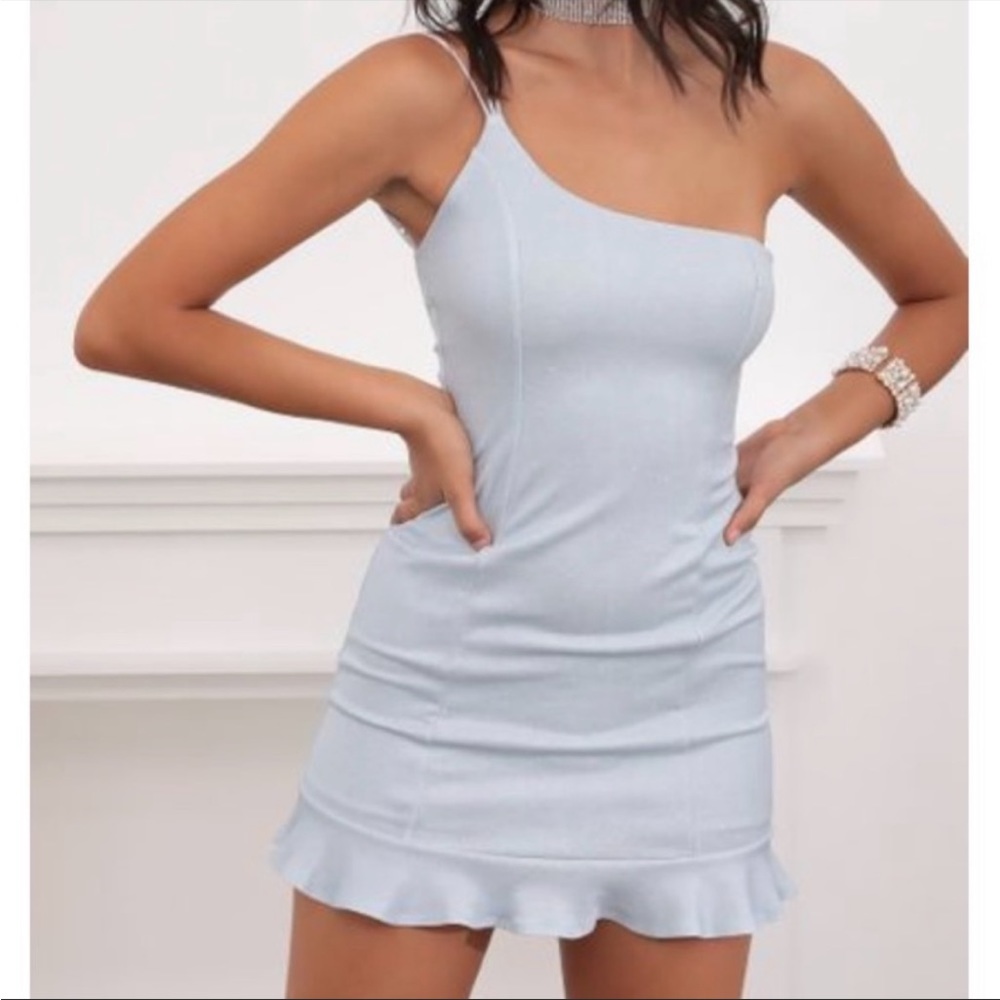 Lucy In The Sky One Shoulder Dress